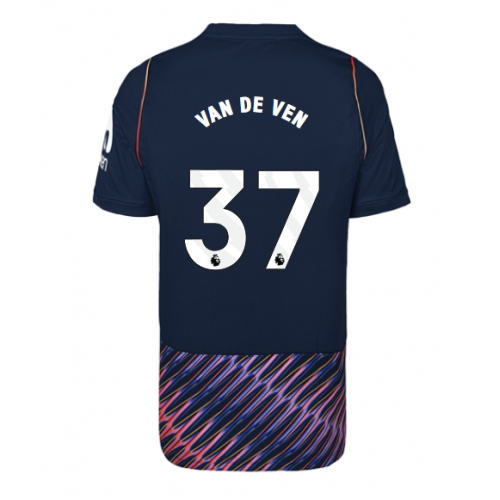 Tottenham Hotspur Micky van de Ven #37 Maglia Gara Trasferta Repliche 2026-27 Maniche Corte Tottenham Hotspur Micky van de Ven #37 Maglia Gara Trasferta Repliche 2026-27 Maniche Corte